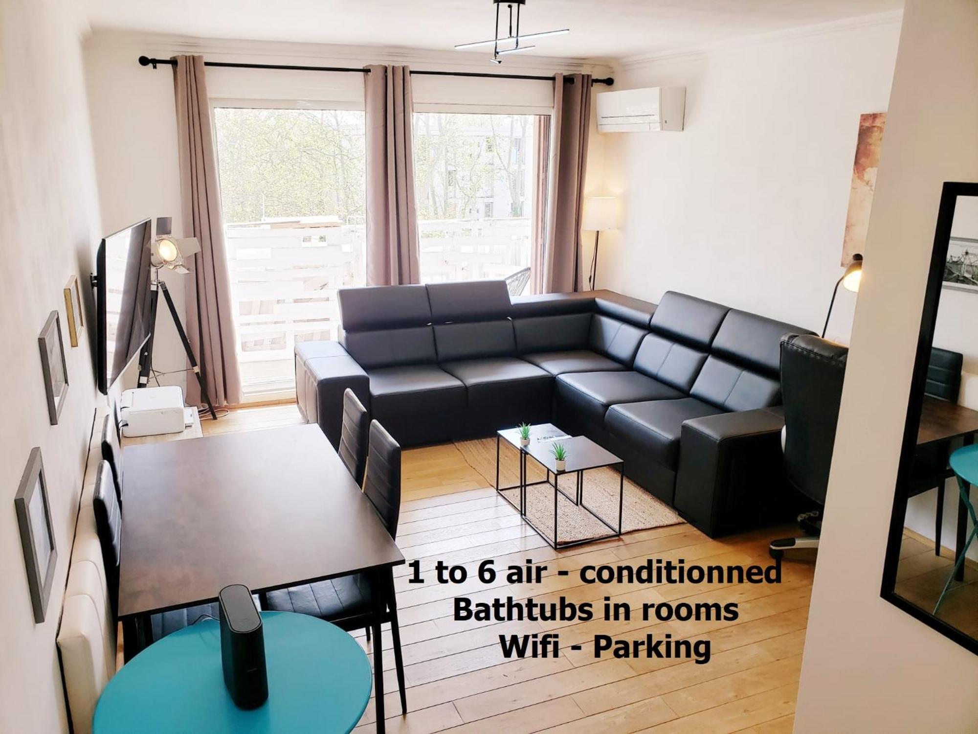 Suite From 1 To 6 - Bathtubs In Rooms - Air Conditioned Residential Appartement - Self-Arrival - Wifi - Netflix Disney - Kitchen - Laundry - Parking Avignon Exterior foto